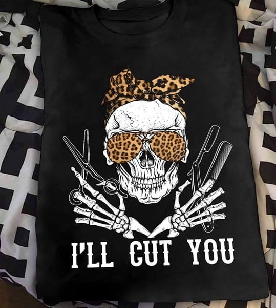 Skull i'll gut you T Shirt Hoodie Sweater