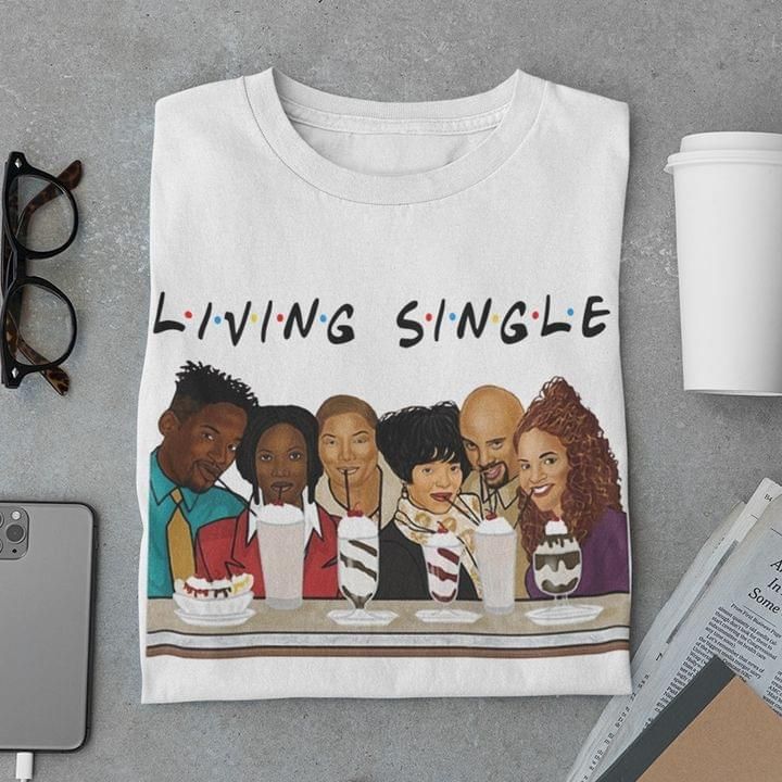 Living single T shirt hoodie sweater
