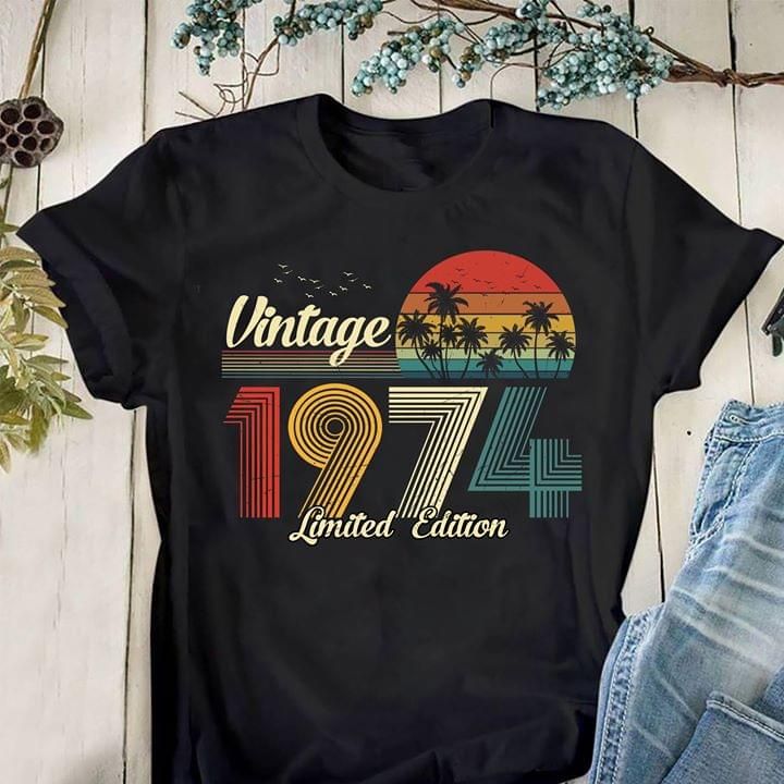 Vintage 1974 T shirt hoodie sweater