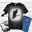 Slash Guitarist Gun N Roses Music Band Tie Dye Bleached T-shirt
