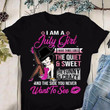 Betty boop i am an july girl i have three sides the quiet and sweet the dunny and crazy and the side you never want to see T shirt hoodie sweater
