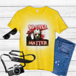 No Lives Matter Jason Voorhees Horror Character Film Halloween Tie Dye Bleached T-shirt