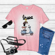 Snoopy Woodstock Peanuts And Vespa Tie Dye Bleached T-shirt