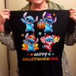 Stitch happy hallothanksmas halloween T Shirt Hoodie Sweater