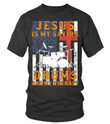Jesus is my savior drums are my therapy T Shirt Hoodie Sweater