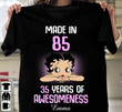 Betty boop made in 85 35 years of awesomeness emma day gift T Shirt Hoodie Sweater