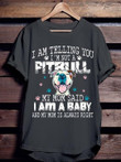 I am telling you i am not a border collie i am a baby animals T Shirt Hoodie Sweater