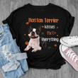 Boston terrier kisses fix everything T shirt hoodie sweater