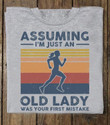 Assuming I'm just an old lady was your first mistake T shirt hoodie sweater