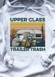 Racoon and beer upper class trailer trash T shirt hoodie sweater