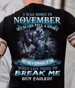 Dragon i was born in november my scars tell a story they are a reminder of time when life tried to break me but failed T Shirt Hoodie Sweater