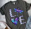 Love dragonfly T Shirt Hoodie Sweater