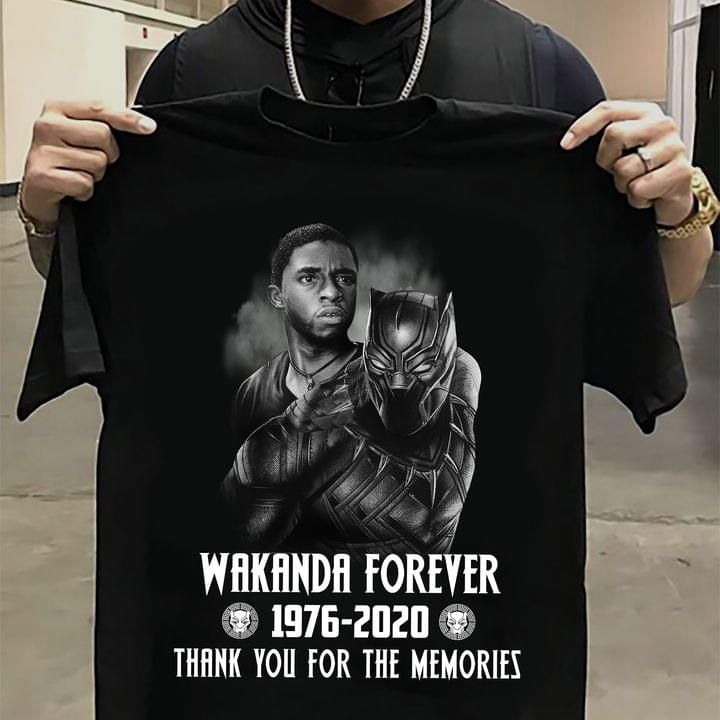 Black Panther Chadwick Boseman Wakanda forever 1 T Shirt Hoodie Sweater