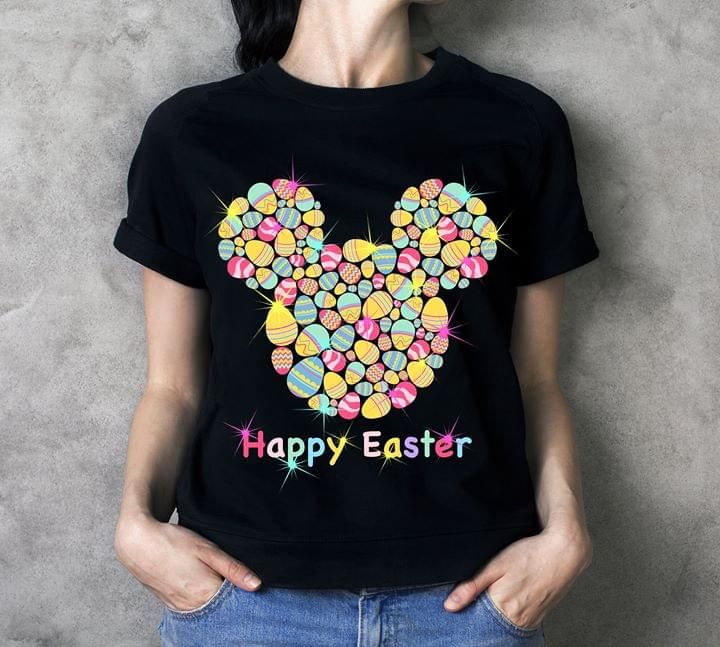 Mickey mouse happy easter T Shirt Hoodie Sweater