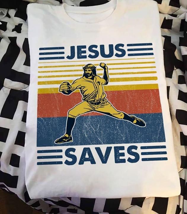 Vintage Jesus saves T Shirt Hoodie Sweater