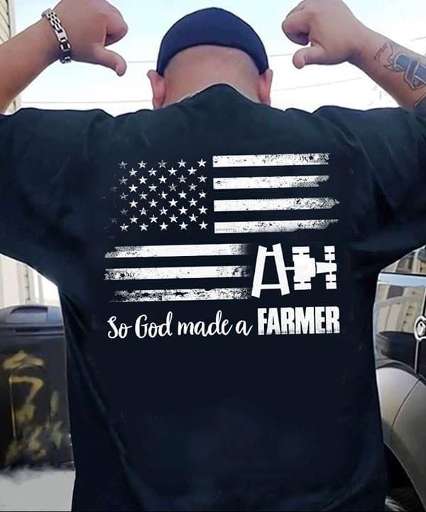 AH so god made a farmer T Shirt Hoodie Sweater