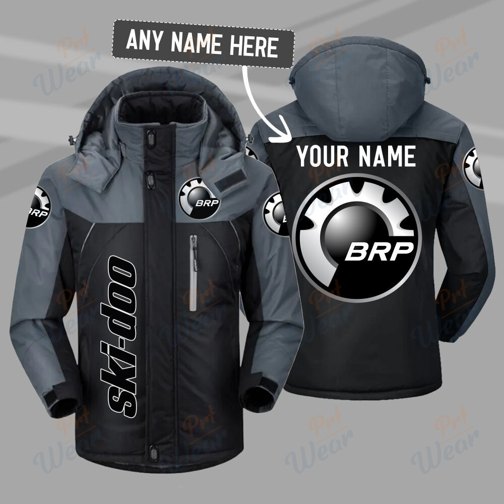 Snowmobile Waterproof Jacket - Name Customized