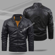 Fleece Leather Jacket