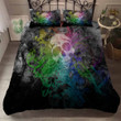 3d Abstract Skull Colorful Bed Sheets Duvet Cover Bedding Set Great Gifts For Birthday Christmas Thanksgiving