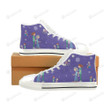 Physical Therapist Pattern White Classic High Top Canvas Shoes