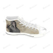 SCP-049 White Classic High Top Canvas Shoes