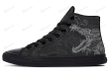 Scary Dragon High Top Shoes