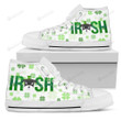 Irish Schnauzer High Top Shoes