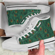Peacock High Top Shoes
