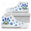 Pug Paws High Top Shoes