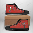 Tampa Bay Buccaneers Nfl Football High Top Shoes