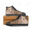 Hamster Black Classic High Top Canvas Shoes