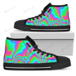 Abstract Psychedelic Trippy High Top Shoes