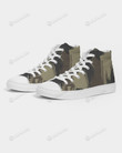Paintbrush Camouflage High Top Shoes