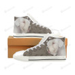 Sealyham Terrier Dog White Classic High Top Canvas Shoes