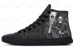 Ace Of Spade Grim Reaper High Top Shoes