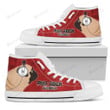 Pug Rock Records Red High Top Shoes