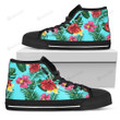 Hibiscus Hawaiian Flower High Top Shoes
