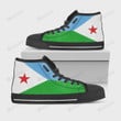 Djibouti Flag High Top Shoes