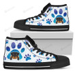 Rottweiler Paws High Top Shoes