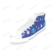 Paramedic Pattern White Classic High Top Canvas Shoes