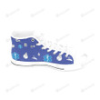 Paramedic Pattern White Classic High Top Canvas Shoes