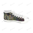 Newfoundland Glow White Classic High Top Canvas Shoes