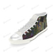 Newfoundland Glow White Classic High Top Canvas Shoes