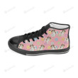 Cavalier King Charles Spaniel Water Classic High Top Canvas Shoes
