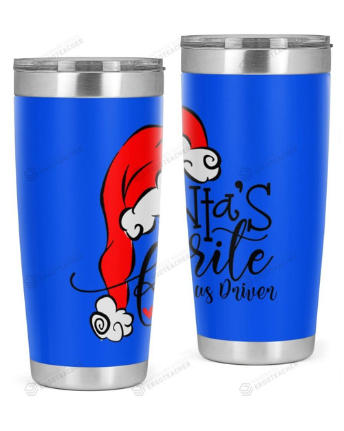 School Bus Driver, Merry Christmas Stainless Steel Tumbler, Tumbler Cups For Coffee/Tea
