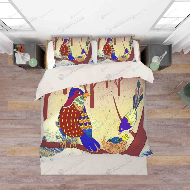 3d Abstract Birds Bed Sheets Duvet Cover Bedding Set Great Gifts For Birthday Christmas Thanksgiving