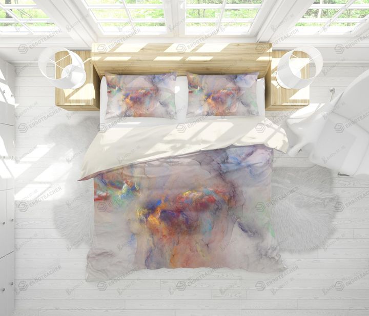 3d Abstract Colorful Pattern Bed Sheets Duvet Cover Bedding Set Great Gifts For Birthday Christmas Thanksgiving