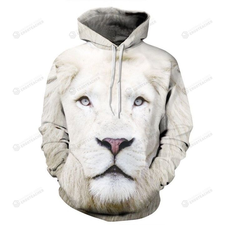 White Lion 3d Hoodie