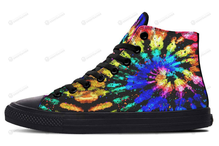 Tie Dye Explosion High Top Shoes
