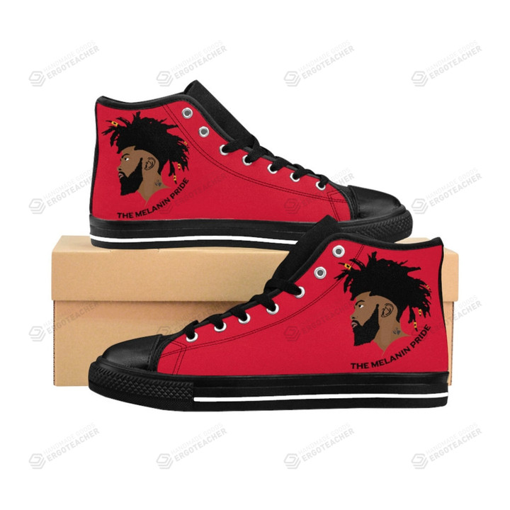 The Melanin Pride High Top Shoes